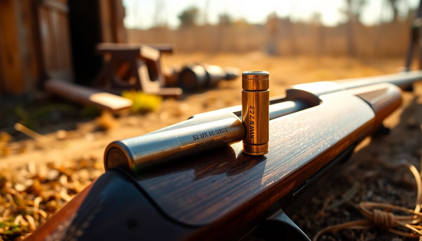 Detailed shot of a 32WIN cartridge in a classic rifle, emphasizing vintage firearm appeal and historical appeal for enthusiasts.