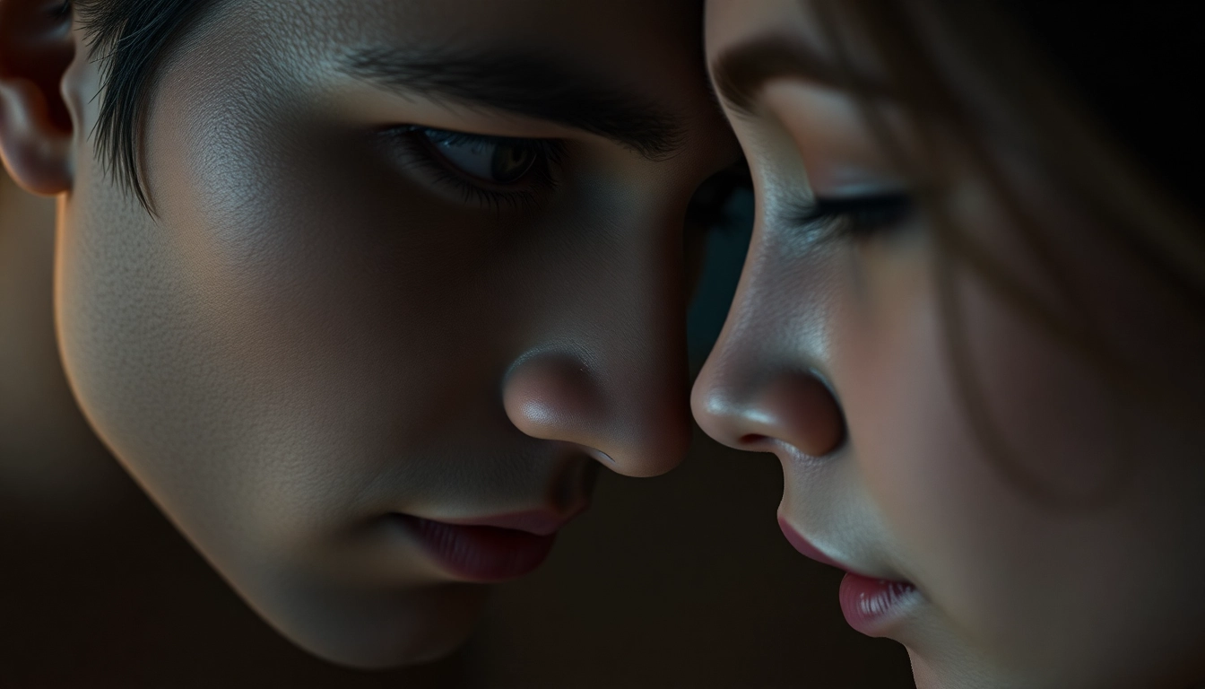 High-quality, nsfw ai-generated hyper-realistic visual showcasing emotional intimacy and detailed textures for adult storytelling.