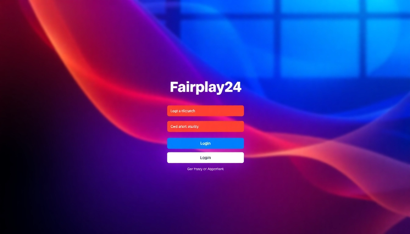 How to Access Your Fairplay24 Account: Step-by-Step Guide to Fairplay24 login
