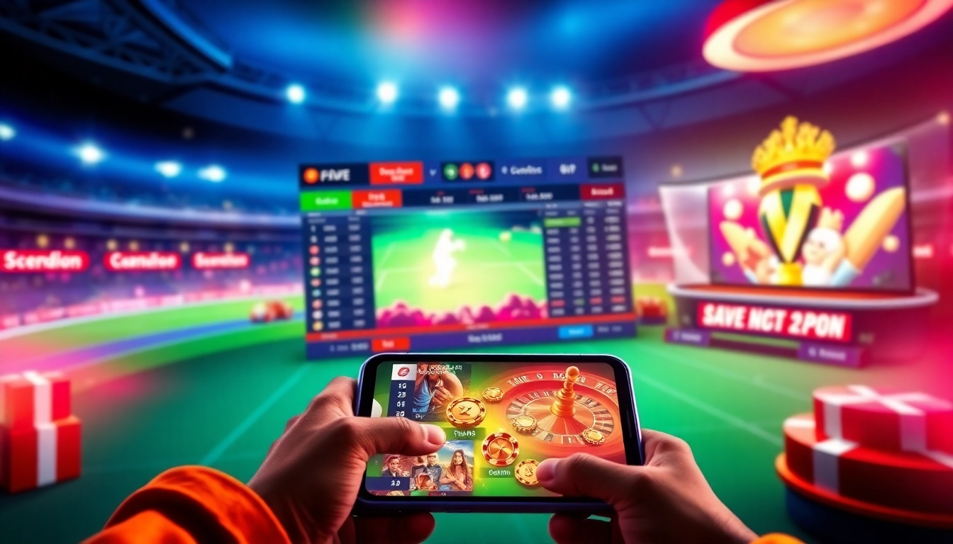 Kheloyaar platform showcasing online sports betting, casino games, and vibrant interface