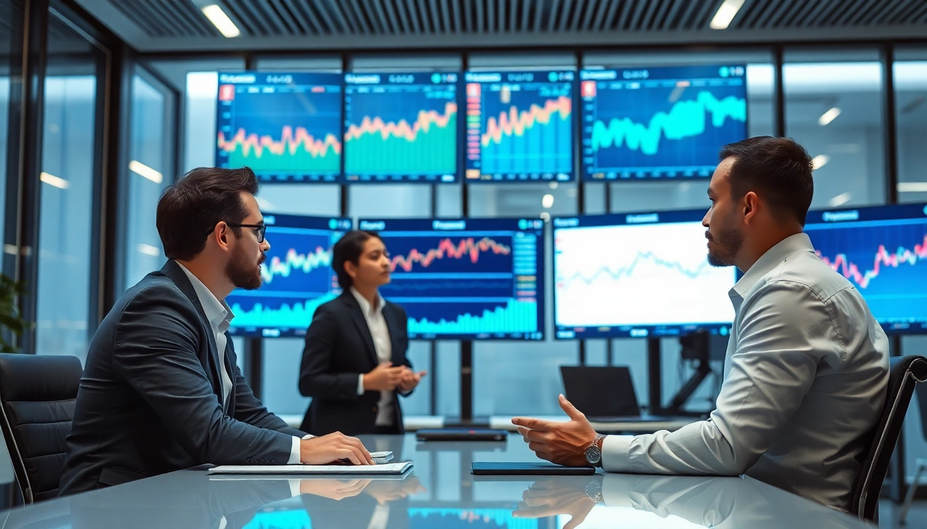 Professional investment advisors reviewing IPO Guides for successful stock offerings