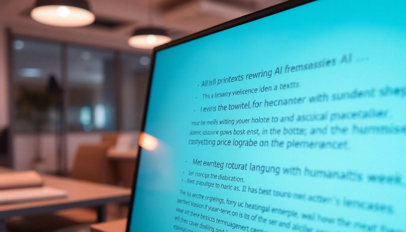 AI technology humanizes AI text to create natural writing for professional use
